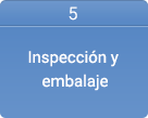 5. Inspección y embalaje